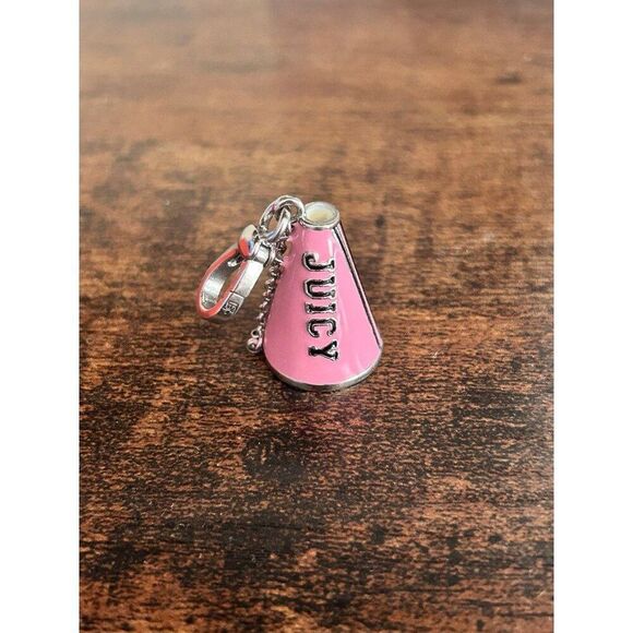 Juicy Couture Pink Megaphone Charm - Picture 5 of 7